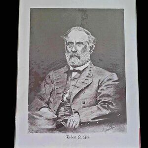 General Robert E Lee Pencil Drawing By Kelly Carmichael